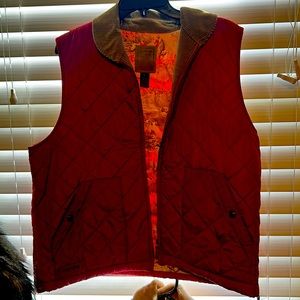 Ralph Lauren women’s large red vest